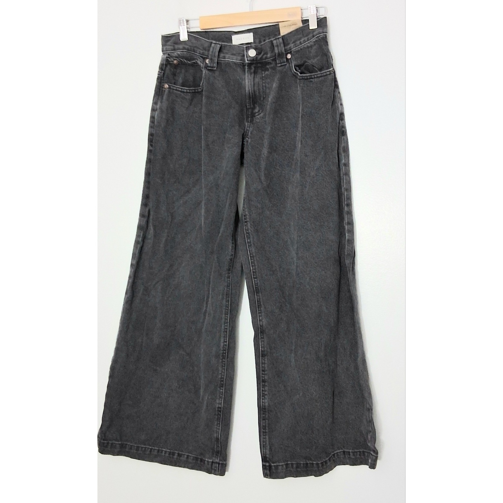 Pacsun Jeans Women's Size 26 Black Sloane Ultra Baggy Low Rise Wide Leg New